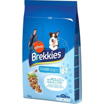 Affinity Brekkies Dog Junior - пиле и ориз, храна за подрастващи кучета от 2 до 12 месеца, от всички породи, Испания - 20 кг