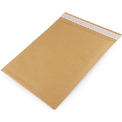Prima-obchod Pevná papírová obálka 24x34 cm s bublinkovou fólií uvnitř, barva 2 přírodní