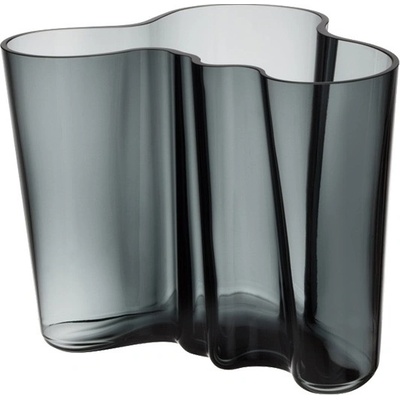 Váza Alvar Aalto 160mm, tmavo sivá