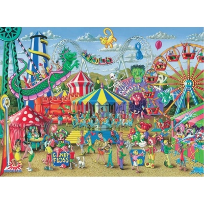 RAVENSBURGER Zábava na karnevalu XXL 300 dílků