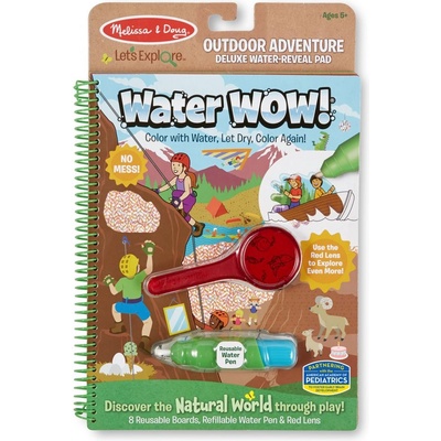Melissa & Doug - Комплект за рисуване с вода - Приключения на открито