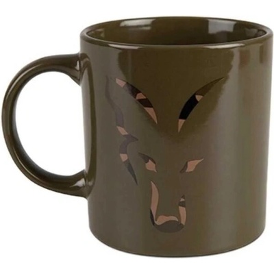 FOX Green And Camo Head Ceramic Mug 350 ml