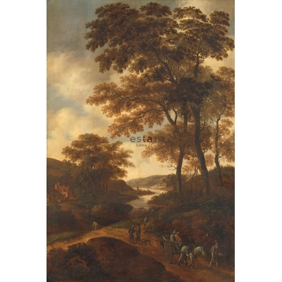 Esta Home 158883 Vliesová obrazová tapeta Romantická krajina rozměry 186 x 279 cm