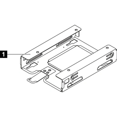 Lenovo ThinkSystem ST50/ST45 Series 2.5 HDD Cage kit 4XF7A78617
