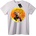 NOONEBRAND Тениска Demon Slayer пламък - L, White
