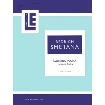 Louisina polka noty pre klavír od Bedřich Smetana