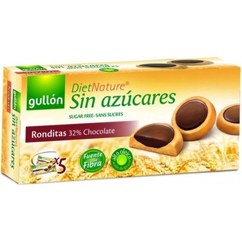 Gullón Ronditas sušienky s čokoládou bez cukru 186g