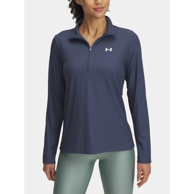 Under Armour dámská mikina TECH RIB 1/2 ZIP 1389857-044 šedá