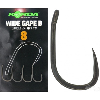 Korda Wide Gape B vel.8 10 ks