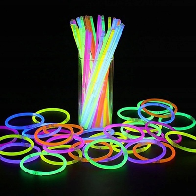 Pronett XJ4742 Svietiace náramky Lightstick 50 ks farebné