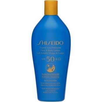 Shiseido Sun Care Expert Sun Protector Face & Body Lotion opaľovacie mlieko na tvár a telo SPF50+ 300 ml