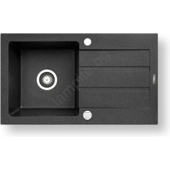 Pyramis 70006801 - Кухненска мивка NEXT 76x44 см гранит/черна (PY0023)