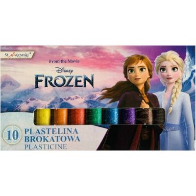 St. Majewski Brokátová plastelína FROZEN Ľadové kráľovstvo 10 farieb