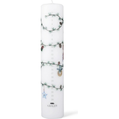 KÄHLER Adventná sviečka Hammershøi Christmas 2021