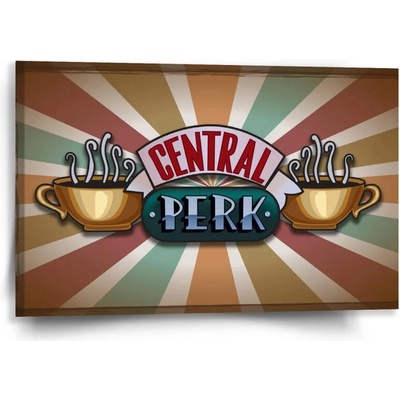 Sablio Obraz Seriál Priatelia CENTRAL PERK Abstrakcia - 60x40 cm