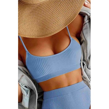 Base Горнище на бански костюм - Синьо #385960 (385960_Синьо)