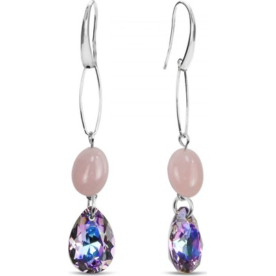 Spark stříbrné fialové Sassolino KW6433VL10MIX Vitrail Light