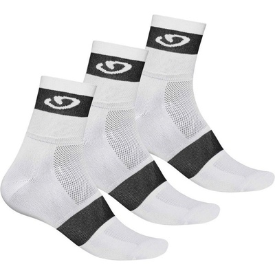 Giro COMP RACER SOCKS 3 Pack bílá