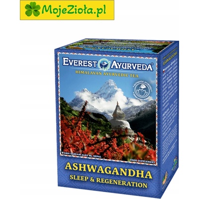 Everest Ayurveda Insomnia Tea Ashwagandha himálajský ajurvédský bylinný čaj 100 g