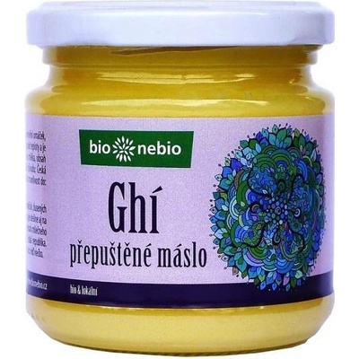 Bio Nebio Máslo přepuštěné ghí ČESKÉ BIO 425 ml