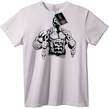 NOONEBRAND Тениска Войн Череп - 2XL, White