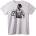 NOONEBRAND Тениска Войн Череп - 2XL, White