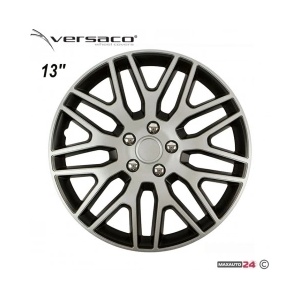 Versaco Тасове за джанти 13'' Versaco Dakar Silver/Black