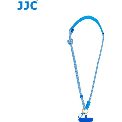 JJC APC-SBS, Popruh na krk pre akčné kamery a telefóny, modrý
