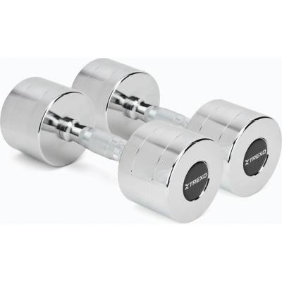XTREXO Chromované činky 2 x 9 kg