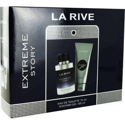 La Rive Extreme Story EDT 100 ml + sprchový gél 100 ml, darčeková súprava pre mužov