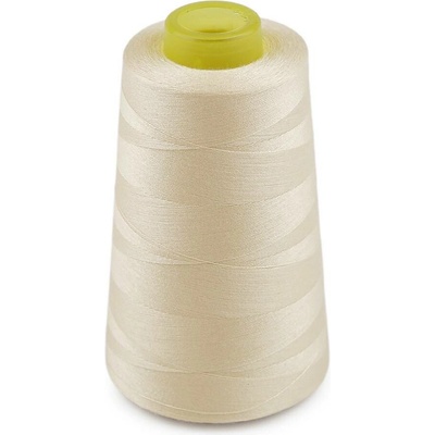Stoklasa Polyesterové nitě pro overlocky i klasické šití návin 3000 yards PES 40S/2 Balení: 1 ks, Varianta: 6 970) krémová světlá 6 970) krémová světlá