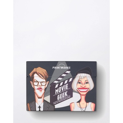 PrintWorks Trivia game Movie geek Dark Grey Multi