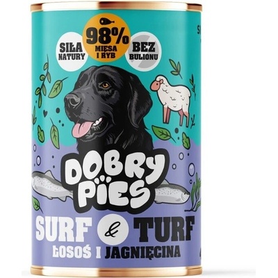 Dobry Pies Losos a jehněčí 400 g