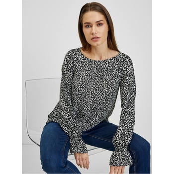 orsay Бяло-черна дамска блуза с десен ORSAY Orsay | Cheren | ЖЕНИ | S