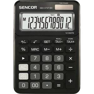 Sencor Настолен калкулатор sencor sec 372t/bk 12 цифри 45009800 (45009800) Калкулатори