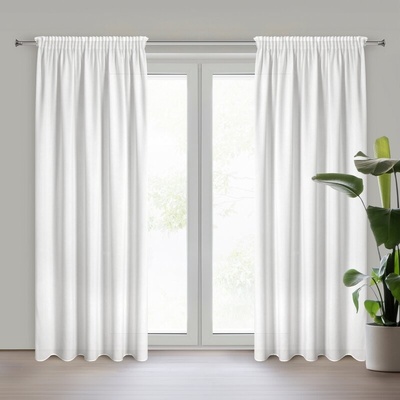 Takoy Závěs ERIS v eko stylu s melírovým efektem 140 x 270 cm-HF-462635 | 140 x 270 cm