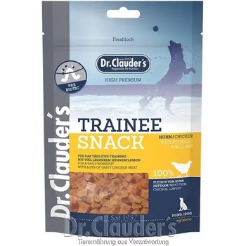 Dr. Clauder Snack - кубчета от пилешки гърди 80 гр /pre biotik/ (22226500)