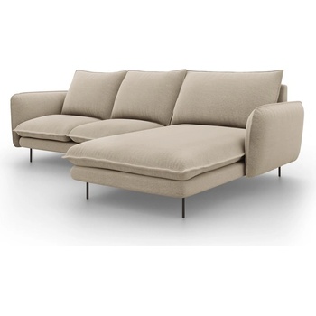 Cosmopolitan Design Бежов ъглов диван , десен ъгъл Vienna - Cosmopolitan Design (COS_RC_52_F1_VIENNA2)