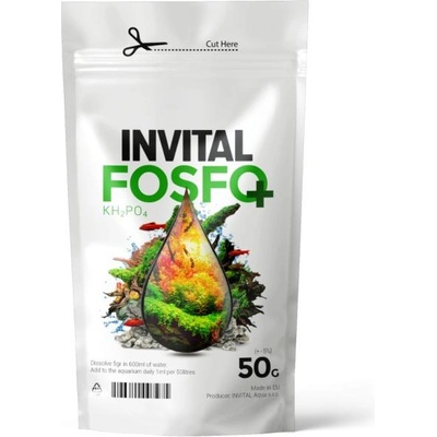 INVITAL FOSFO PLUS - дихидроген фосфат калий (KH2PO4) - 50g