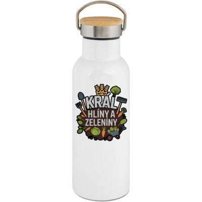 123TRIKO termoska Král hlíny a zeleniny 500 ml narozeniny