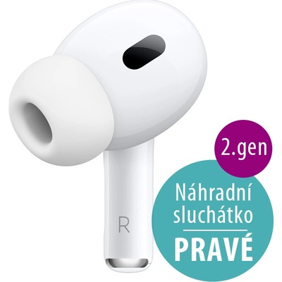 AppleMix Originální Apple AirPods Pro 2 (2022) náhradní sluchátko pravé – Zboží Mobilmania