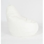 Pufrelax Пуф круша за деца 4-14 г. , 160л. , Nirvana Light - Teteron White, За открито, Перящ се калъф, Пълнеж от Полистиролни перли