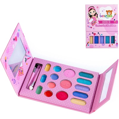 beauted Dětská sada líčení beauted paletka se zrcátkem na magnetické zavírání