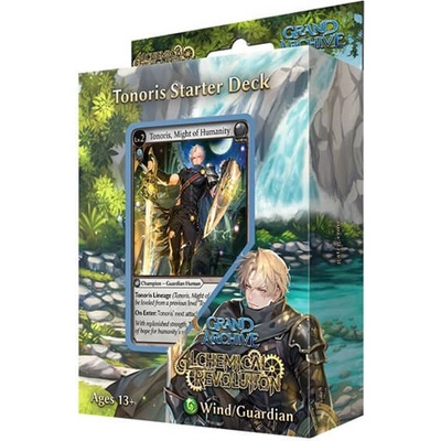 Weebs of the Shore Grand Archive TCG Alchemical Revolution Starter Deck Tonoris