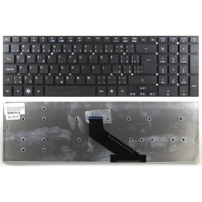 slovenská klávesnica Acer Aspire 5755 5830 V3-551 V3-571 V3-771 black CZ/SK no frame