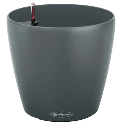 Lechuza Samozavlažovací kvetináč Classico Color Eco 28 sivý 27,5 x 26 cm