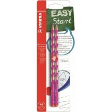 Stabilo Easygraph SR HB ružová 2ks Blister