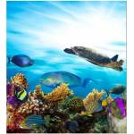 DIMEX ART Флизелинов фототапет риби в океана 225 x 250 см