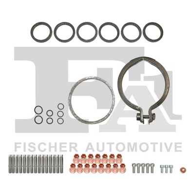Turbodúchadlo - montáżna sada FA1 KT100260
