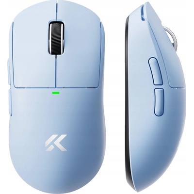 Mchose A5 V3 Ultralight 8K Wireless Ergonomic Gaming Mouse - Blue MC-A5V3-3
